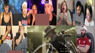 ATTACK ON TITAN EPISODE 3X1 REACTION MASHUP!!