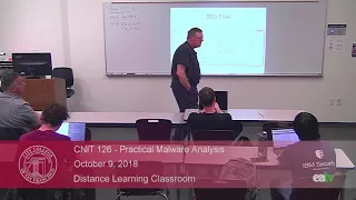 CNIT 126 - Practical Malware Analysis, October 9, 2018 Lecture