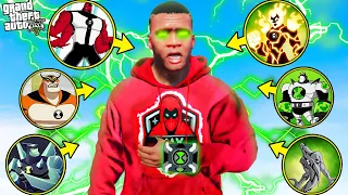 FRANKLIN Upgrading TO BEN 10 in GTA 5 (Hindi) | GTA5 AVENGERS (GTA 5 mods)