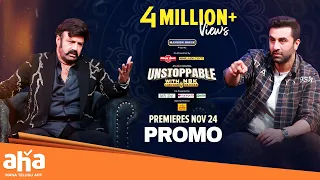 Unstoppable With NBK Episode Promo | Ranbir, Rashmika | Wildest Episode on Nov 24🔥