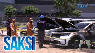 2 sasakyang posibleng pinagmulan ng sunog sa parking terminal ng NAIA, tinututukan ng... | Saksi