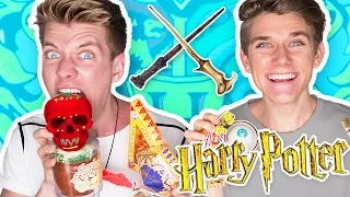 TRYING HARRY POTTER CANDY + Bean Boozled Challenge 🔮 | Collins Key