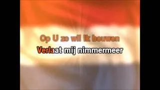Dutch National Anthem Wilhelmus van Nassouwe Karaoke