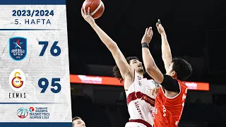 Anadolu Efes (76-95) Galatasaray Ekmas - Türkiye Sigorta Basketbol Süper Ligi - 2023/24