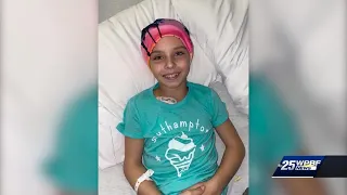 10-year-old Palm Beach Gardens girl battling cancer with community's help