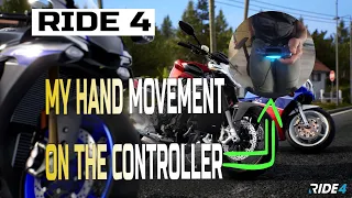 Ride 4 Nurburgring Gameplay And My Hand Movement On The Controller | Drizzmeister RR