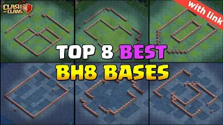 New BH8 Bases Link 2023 | Top 8 Best Builder Hall 8 Base with Link