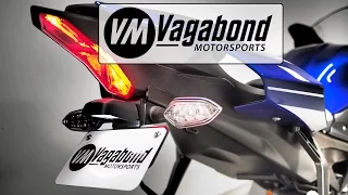 Yamaha R1 Fender Eliminator Install Video - Vagabond Motorsports VM-YR110