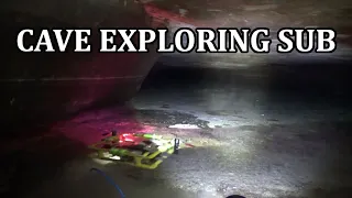 Homemade Mini Sub ROV In Flooded Natural Cave