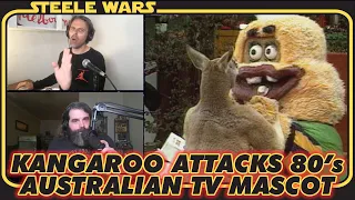 Kangaroo Attacks 80's Australian TV Mascot! - Steele Wars