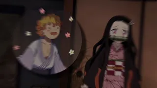 zenitsu x nezuko edit - love me