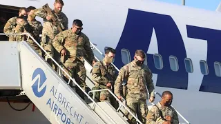 US-Soldaten unterwegs zu Nato-Ostflanke