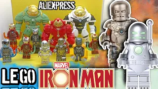РЕДКИЕ ЛЕГО КОСТЮМЫ ЖЕЛЕЗНОГО ЧЕЛОВЕКА с aliexpress/lego iron man minifigures #2
