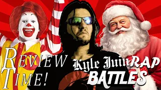 REVIEW TIME! Ronald McDonald vs Santa Claus - Kyle J Rap Battles