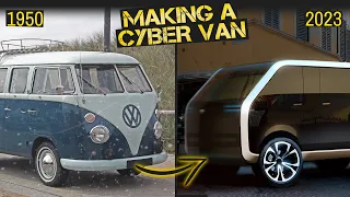 HomeMade. Electric Cyber Van from the future. BIG Part 3