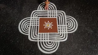 Thamil puthandu special padi kolam | 5*1 chithirai 1 kolam | pandaga muggulu | Rangoli kolangal