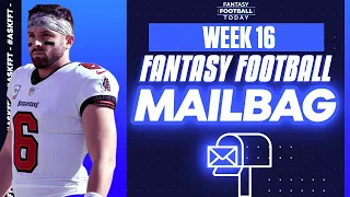 LIVE Q&A, Answering Chat/Emails, Week 16 Injury Updates & More! | 2023 Fantasy Football Advice
