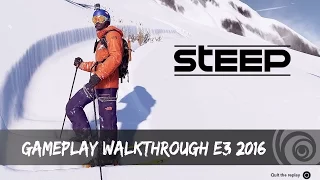 [BAHASA] STEEP - Gameplay Walkthrough E3 2016 - Ubisoft SEA