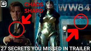 27 Secrets In Wonder Woman 1984 Trailer Breakdown In Hindi | BlueIceBear