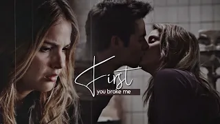 stiles & malia | you broke me first