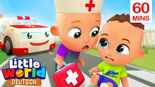Hallo Krankenwagen | Kinderlieder für Kleinkinder | Little World Deutsch