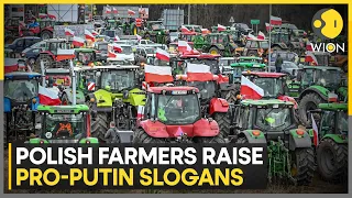Europe Farmers' Protest: Polish farmers block Ukrainian trucks from entering country | WION News