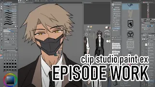 Code Adam WEBTOON / Episode Process [60+ panels]