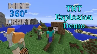 TNT Explosion Demo | Minecraft 360 Degrees