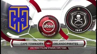 Absa Premiership 2018/19  | Cape Town City vs Orlando Pirates
