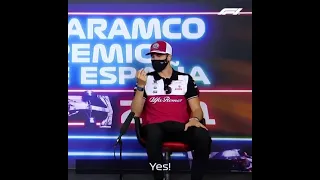 Raikkonen and Giovinazzi talks about when they got their drivers licence...