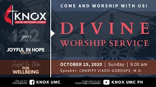 DIVINE WORSHIP SERVICE | Re-Broadcast | October 25, 2020