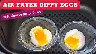 AIR FRYER RUNNY DIPPY EGGS FOR BREAKFAST. EASY  AIR FRIED SOFT BOILED EGG. PART 2