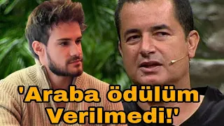 BATUHAN KARACAKAYA SURVİVORDA KAZANDIĞI ARABA ÖDÜLÜNÜ ACUN ILICALI..