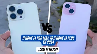 IPHONE 14 PRO MAX VS IPHONE 15 PLUS EN 2024 | ¿CUAL COMPRAR? | AndroOne