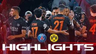 HIGHLIGHTS | PSG 2-0 Dortmund - ⚽️ MBAPPÉ & HAKIMI