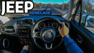 JEEP RENEGADE LIMITED 1.6 DIESEL - POV TEST DRIVE & REVIEW (UK)