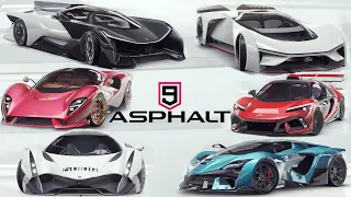 Asphalt 9 Legends - All CARS - 2024 (Class S,A,B,C,D)