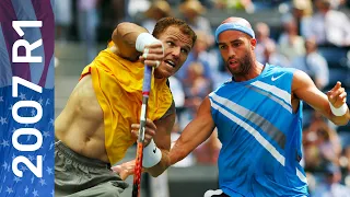 James Blake vs Michael Russell Full Match | 2007 US Open Round 1