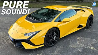 The final naturally aspirated Lambo🔥😵| V10 Symphony | Huracan Tecnica!