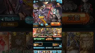 【グラブル】ルシファーHL 8ターン 光レリックバスター ムゲンなし  | Lucilius Hard 8turn Light Relic Buster without Mugen