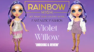 Rainbow High Project Runway ** Violet Willow ** Fantastic Fashion