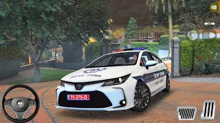 Toyota Camry Police Car Driving - Night Drive - Gta 5 Logitech G29 Car Games Pc Gameplay
