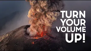 STUNNING VOLCANO ERUPTION IN GUATEMALA CAPTURED BY A DRONE!!