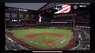 World Series National Anthem 2020 Pentatonix