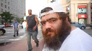 Anthony is a kind and gentle homeless man living on the streets of Boston.