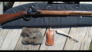 Pedersoli .62 flintlock Indian Trade gun patterning with 1ounce shot loads