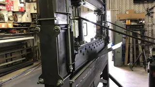 Spring Compensated Gauge Rod System on my Hydraulic Press Brake