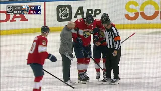 NHL Hits - Islanders @ Panthers - Mayfield vs Barkov - 16/11/2021