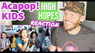 Acapop! KIDS High Hopes REACTION - First time ACAPOP KIDS REACTION - High Hopes Panic! At the Disco