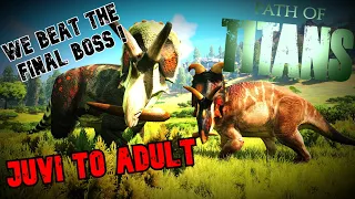 Path Of Titans - Juvi to Adult - Duo Trikes - Best and funny moments - Personal Bubble Invasion!!